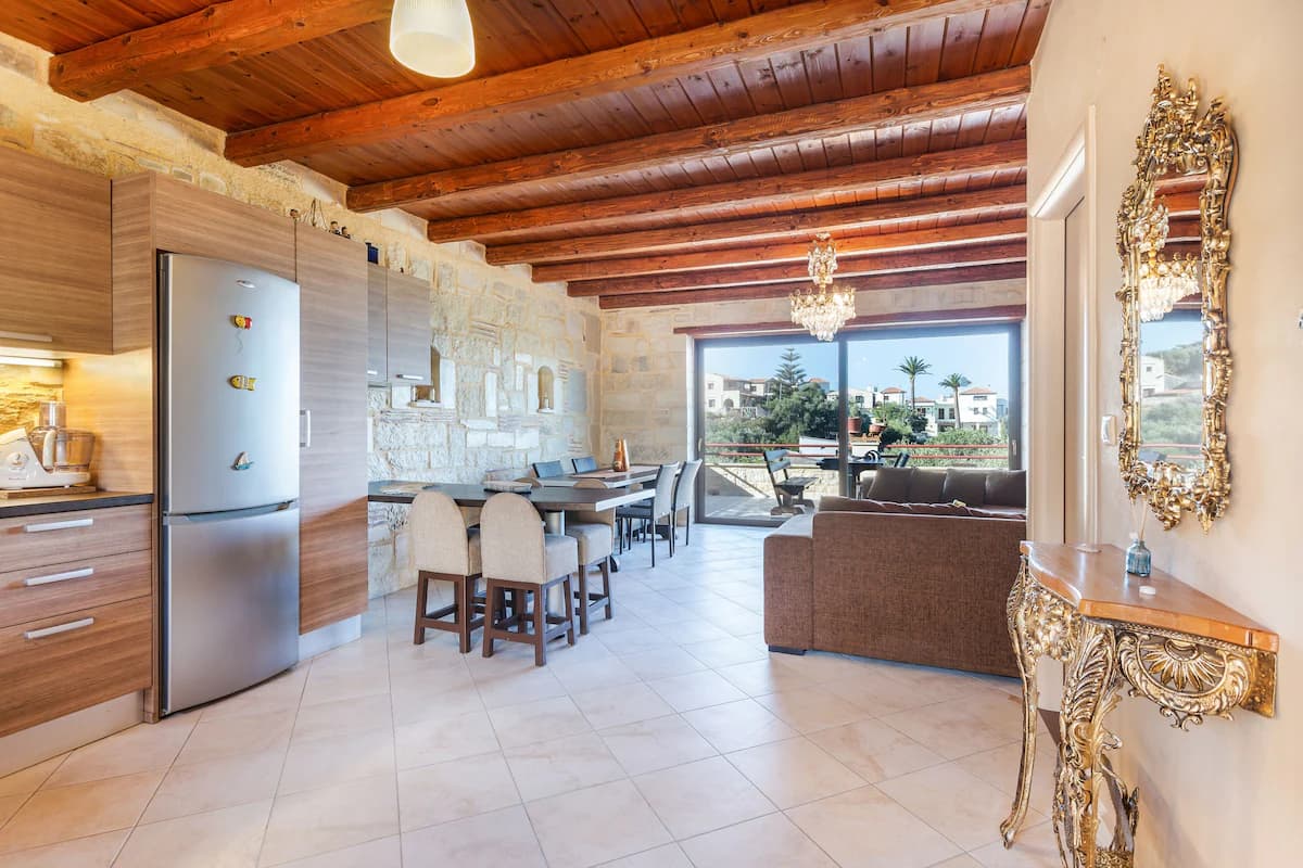 Indoor dining room for the whole family